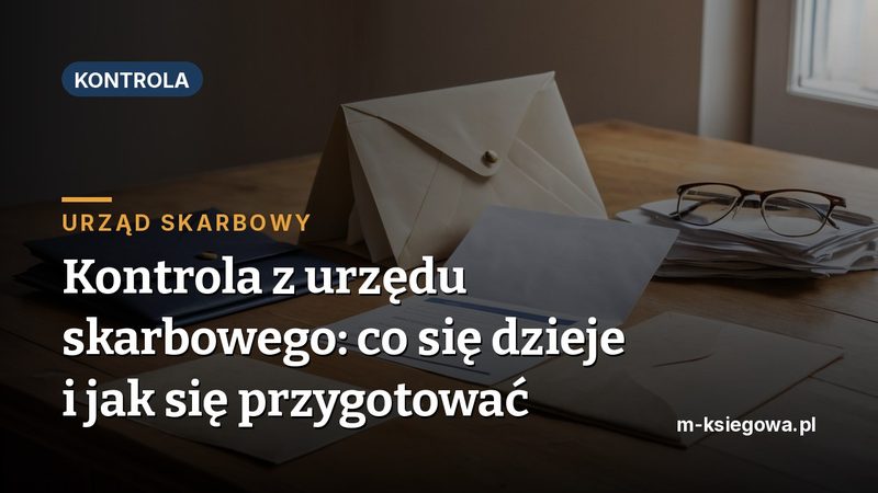 Kontrola z urzędu skarbowego: co się dzieje i jak się przygotować
